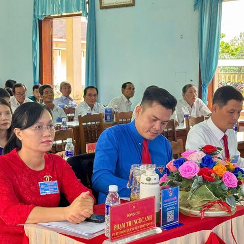 Đại hội đại biểu Đoàn TNCS Hồ Chí Minh xã Phù Mỹ Tây lần thứ I, nhiệm kỳ 2025 – 2030