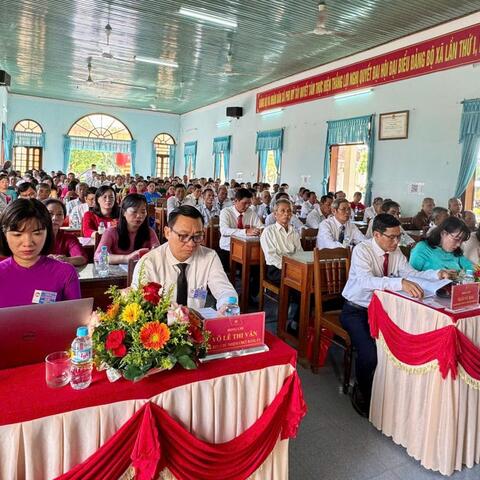 Đại hội đại biểu Ủy ban MTTQ Việt Nam xã Phù Mỹ Tây lần thứ I, nhiệm kỳ 2025 - 2030